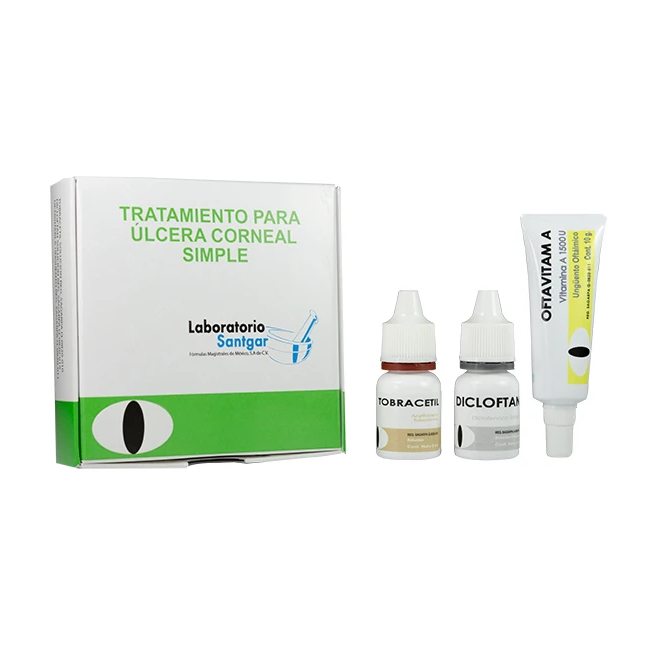 Tratamiento Para Úlcera Corneal Simple - Santgar Tratamiento Para Úlcera Corneal Simple - Santgar